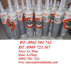 BẢNG GIÁ CÁC LOẠI KEO SILICONE DÙNG TRONG XÂY DỰNG