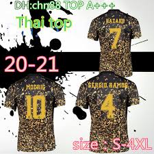 Kelme real madrid vintage training jersey t shirt nwt mens (l). 20 21 Pink Real Madrid Soccer Jerseys Hazard Camisetas De FaÂºtbol 2020 2021 Chinese New Year Special Edition 4th Concept Football Kit Shirts Black Yellow Buy At The Price Of 17 50 In Dhgate Com Imall Com