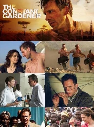 The Constant Gardener (2005) "Huruma", the play which Tessa Quayle watches in  the market place, was directed by Nick Reding who played Crick in the film.  It was performed by the Kizingo