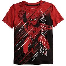 Boys 4 12 Jumping Beans Marvel Spider Man Amazing Active Tee Spiderman Shirt Spiderman Marvel Spiderman