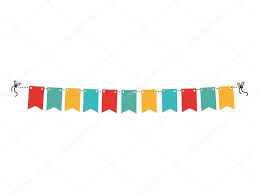 Vector De Icono De Banderines Decoracion Fiesta Vector De Party Icon Illustration Stock Illustration