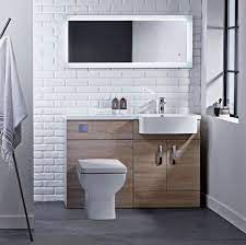 A toilet & sink combo, or combination unit is a space saving fusion of; Tavistock Courier Vanity Combination Unit With Isocast Basin Uk Bathrooms