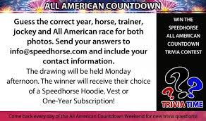 His love of games includes word games like riddles and brain. Sunday September 4 2016 Speedhorse Magazine Your Global Connection To Quarter Horse Racing