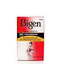 Unisex, long lasting powder hair dye!no ammonia, less damage and just mix with plain water. Bigen Powder Hair Dye 26