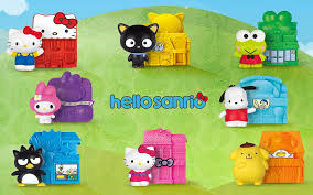 Fast food, cereal & sweet toys. Mcdonald S Happy Meal Toys December 2016 Hello Sanrio Kids Time