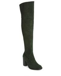 Dark Green Over The Knee Boots For Women Lookastic