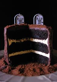 Sky High Tout Chocolat Facon Cimetiere Pour Halloween I Love Cakes Chocolat Recette Cake Design Tout Chocolat