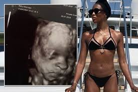 Naomi campbell has been in the fashion industry for well over 30 years and is considered a veteran by the masses. Naomi Campbell Shuts Down Pregnancy Rumours In Tiny Bikini After Skepta S Ultrasound Post Mirror Online