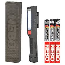 Introducing Bundle Nebo Larry 2 Pocket Work Light Led Flashlight 6053 Black W 3 Extra Aaa Energizer Max Alkaline Batterie Led Flashlight Work Lights Flashlight