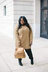 Oversized Plus Size Winter Outfits Plus Size Sweater Dress Plus Size Fashion