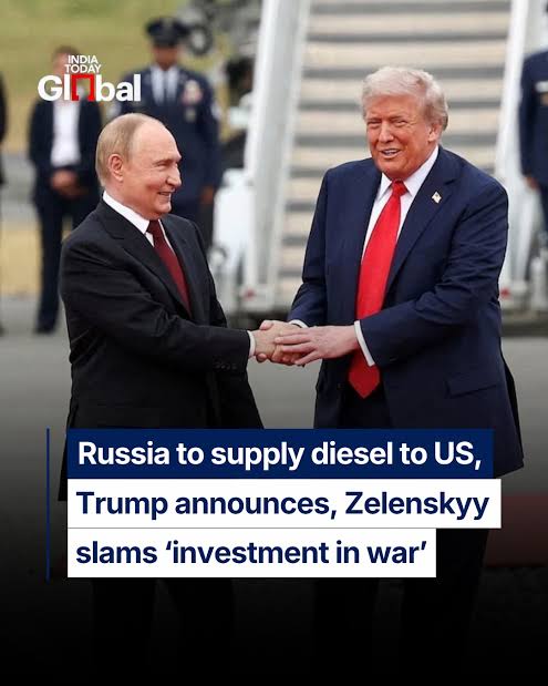 US President Donald Trump has announced that Russia will immediately supply  more than 300,000 metric tons of diesel to the US and global markets,  followed by 500,000 metric tons in November and anothe