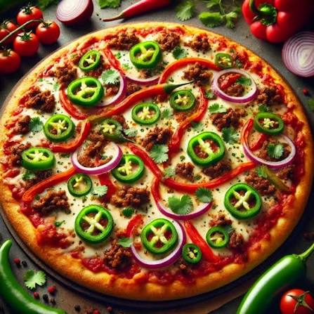 Pizza Mexicana Apimentada