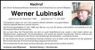 Check spelling or type a new query. Traueranzeigen Von Werner Lubinski Mittelbayerische Trauer