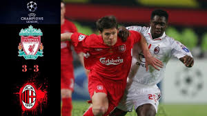 Ian rush, robbie fowler and john aldridge set to play at anfield. Liverpool Vs Ac Milan 3 3 Pen 3 2 2005 Ucl Final Highlights English Hd Youtube