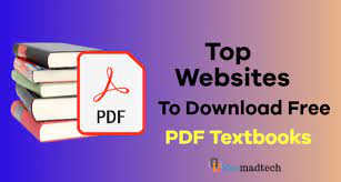 Free textbook and ebook pdf downloads. 10 Best Websites To Download Free Pdf Textbooks Seomadtech