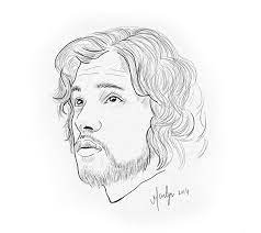 Game of thrones glowing sketches. Game Of Thrones Drawings Illustrations On Behance