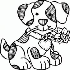 New coloring pages dog easy of dogs cute puppy french. Dogs Free Printable Coloring Pages For Kids
