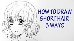 Check spelling or type a new query. How To Draw Manga Short Hair 3 Ways Youtube