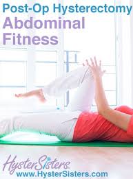 Post Op Hysterectomy Abdominal Fitness Fitness Wellness After Hysterectomy Article Hystersisters Hysterectomy Post Hysterectomy Exercises Exercises After Hysterectomy