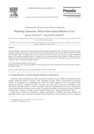 From the best time to take it to whether or not online prep classes are worthwhile, here's what educators and college counselors want parents to know about the sat test. Pdf Parenting Education Which Intervention Model To Use