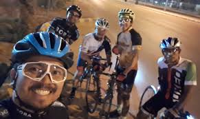 Saturday night ride in Riyadh