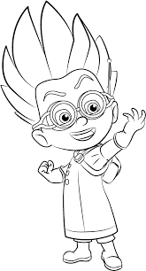 Pj masks romeo coloring pages. Download Pj Masks Coloring Sheets For Kids Pj Mask Romeo Coloring Pages Full Size Png Image Pngkit