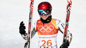 ˈɛstɛr ˈlɛdɛtskaː, born 23 march 1995) is a czech snowboarder and alpine skier. Super G Bei Olympia 2018 Ester Ledecka Holt Gold Nach Krimi Eurosport