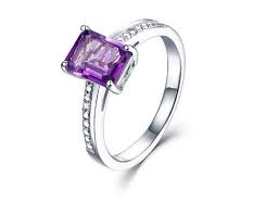 925 Sterling Silver Ring Amethyst Ring Gemstone Rings Gift Etsy In 2020 Sterling Silver Rings 925 Sterling Silver Ring Diamond Jewelry Gifts