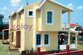 Iki Katli Prefabrik Ev 252 M2 P252b 01d 03 Home Fashion Evler Ikiz
