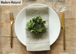 This dining table idea is suitable for a modern minimalist house design. 11 Easy And Gorgeous Christmas Table Setting Ideas