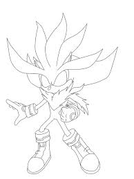 Sonic Silver Coloring Pages Coloring pages sonic pdf, hedgehog printable color pages, sonic birthday party activity, kids girls boys activity home, instant download. sonic silver coloring pages