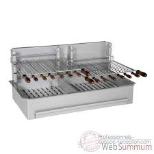 Grilloir Vertical Acier Gm Le Marquier Gbc3644 De Barbecue Professionnel