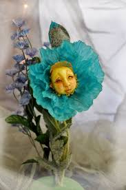 She is a casting from my own mold that was created from one of the nine different hand sculpted flower faces in this collection. 15 Flower Faces Ideas Alice In Wonderland Alice In Wonderland Party Alice In Wonderland Flowers
