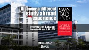 Swinburne university of technology offers courses over 17 broad subject areas providing qualifications at undergraduate and postgraduate level as well as shorter courses for professional development. Meet Swinburne University Of Technology At Maces Maces