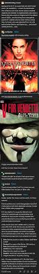 V for Vendetta] the movie v. the comics || cw: homophobia + islamophobia  (disc.) : rCuratedTumblr