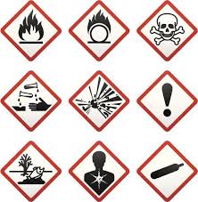 Consistent design of labels and signs, the colors used, how safety symbols are used, and what the header looks like all help communicate critical information quickly. Identifying Chemical Hazard Signs And Pictograms Chemwatch