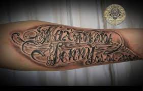 Mens Forearm Tattoos Writing Ideas 2 Nationtrendz Com Tattoo Fonts Tattoo Script Fonts Tattoo Writing Styles
