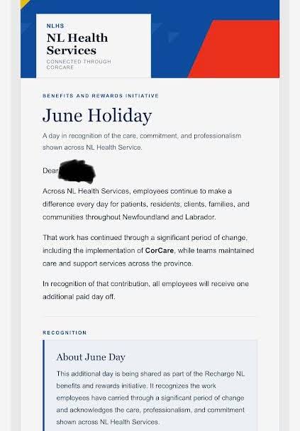 The actual phishing simulation email sent to NLHS employees., AI generated