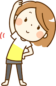 フリーイラスト] ラジオ体操中の女性 | パブリックドメインQ：著作権フリー画像素材集