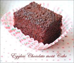 eggless chocolate cake recipe moist