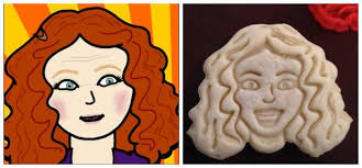 Best foodie gift ever: Personalized Bitstrips cookie cutters