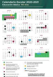 El calendario escolar establece que las clases iniciarán el próximo 30 de agosto de 2021 y concluirán el 28 de julio de 2022. Calendario Escolar 2020 A 2021 Sep Hidalgo