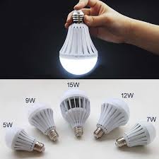 Smart Led Light Bulb 220v 5w 7w 9w 12w 15w Emergency Rechargeable Battery Lighting Lamp For Home Indoor Corridor Lamp For Light Lampled Light Bulb Aliexpress
