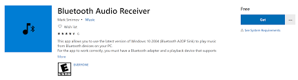 microsoft brings bluetooth a2dp sink