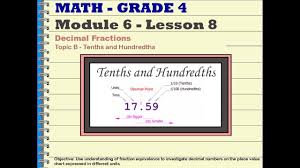 Fraction Equivalence And Decimal Numbers Examples Videos