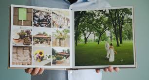 Emily Lance S Champagne Leather Flush Mount Album Photo Album Layout Wedding Photo Book Layout Photobook Layout