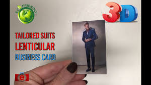 Premium cards printed on a variety of high quality paper types. Lenticular Business Cards 3d And Flip Lenticular Business Cards Twent3 Youtube