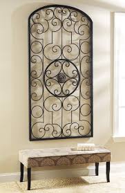 Black Metal Scrolled Regency Plaque Kirklands Iron Wall Decor Outdoor Wall Decor Metal Wall Decor