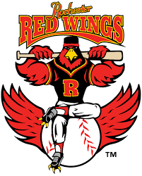 Birds On The Bat Pin By David Forgue On Great Sports Logos Baseball Teams Logo Minor League Baseball Sports Brand Logos