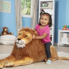 A little bunny made by you can be indeed an original and thoughtful present. Lion Giant Stuffed Animal Melissa Doug